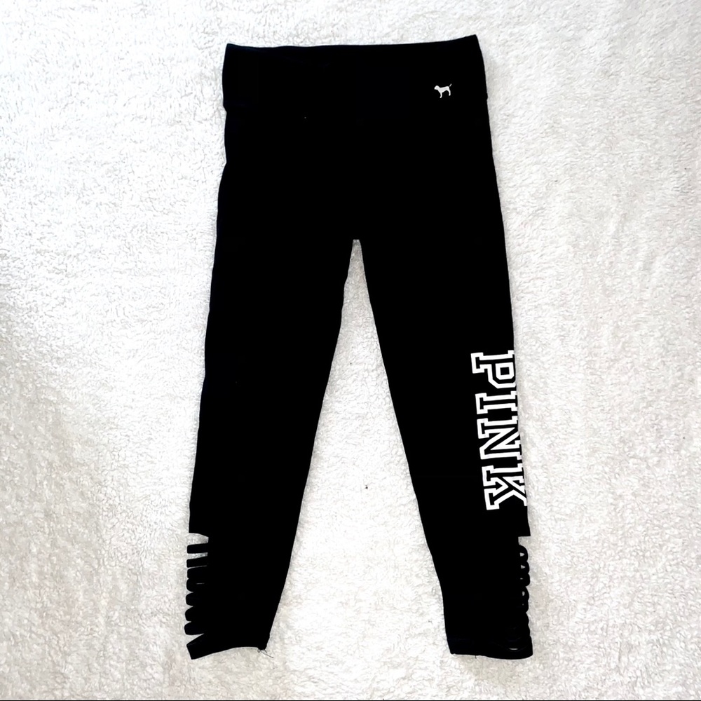🌴 Pink cropped leggings